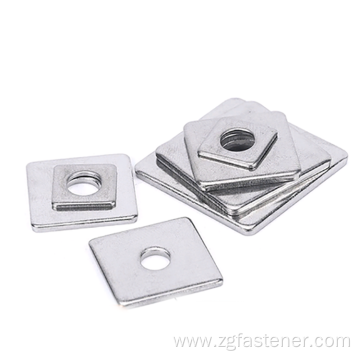 Square Taper Washers For Slot Section GB853 square washers